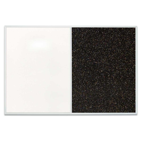 Sliding Door Indoor Enclosed Corkboard, 9